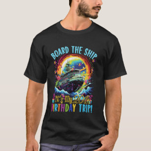 20. Geburtstag Kreuzfahrt 20 Jahre altes Schiff T-Shirt