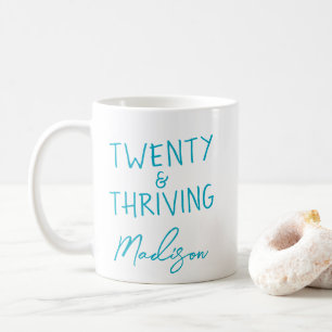 20. Geburtstag Personalisiert Kaffeetasse