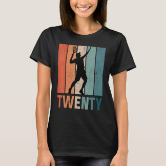 20. Geburtstag Retro Tennis Player 20 Jahre alt Tw T-Shirt