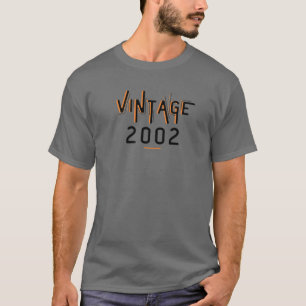 20. Geburtstag Signature T-Shirts Classic 2002 Vin