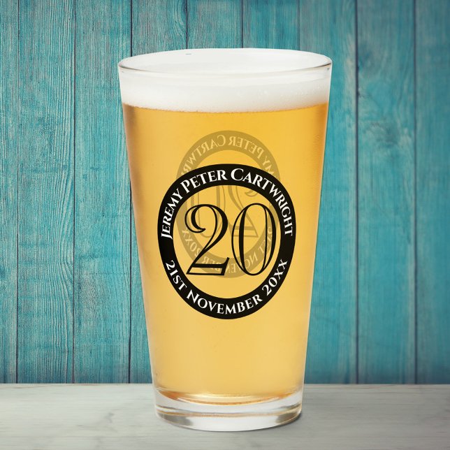 20. Geburtstagsfeier Glas (Von Creator hochgeladen)