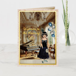 20. Geburtstagskarte