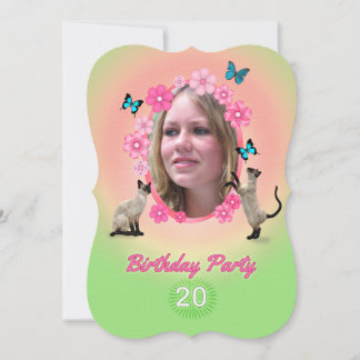 20. Geburtstagsparty Einladung