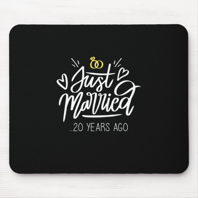20. Hochzeit Mousepad (Vorne)