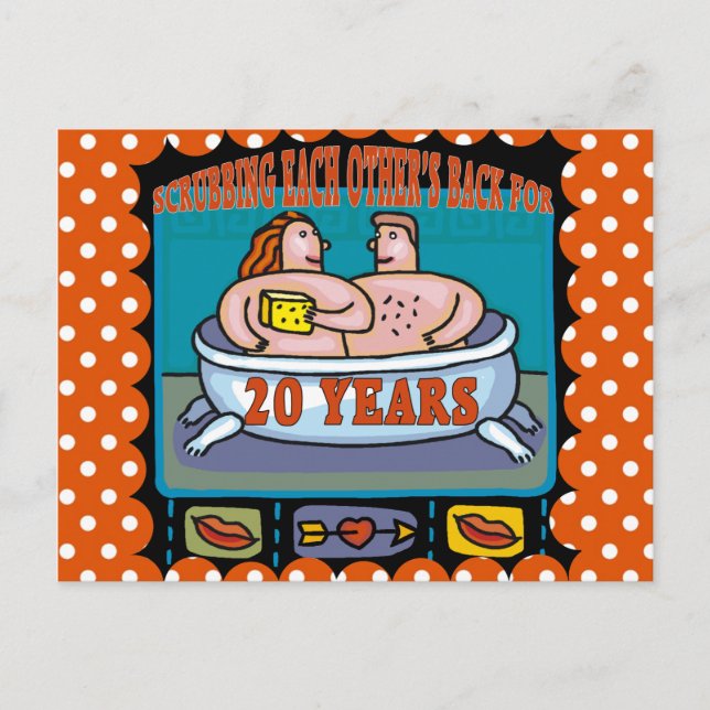 20. Hochzeit Postkarte (Vorderseite)