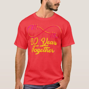 20. Hochzeitstag 20 Jahre Ehe 2 T-Shirt