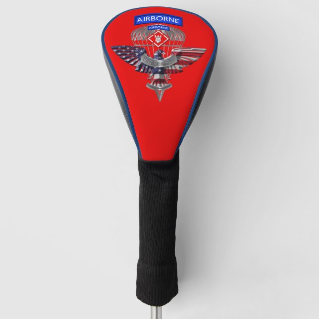 20. Ingenieur-Brigade-Im Flugzeug Golf Headcover (Vorderseite)