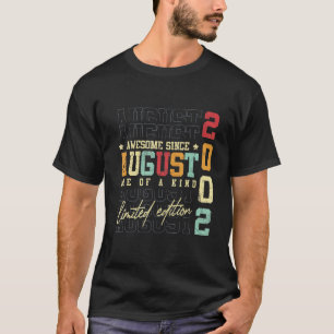 20 Jahre alt 20. Geburtstag Phantastisch seit Augu T-Shirt
