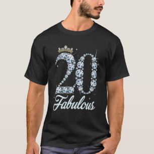 20 Jahre alt Es ist mein 20. Geburtstag Königin-Di T-Shirt