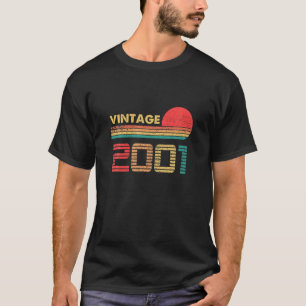 20 Jahre alt Geburtstag Vintager Klassiker Geboren T-Shirt