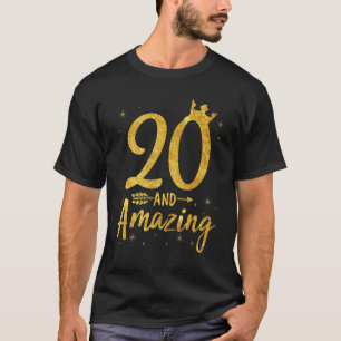 20 Jahre alt und Phantastisch Geboren im Jahr 2002 T-Shirt