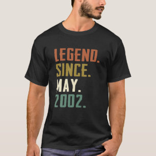 20 Jahre alte Legende seit Mai 2002 20. Geburtstag T-Shirt