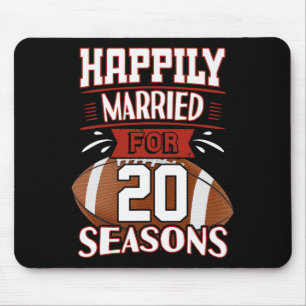 20 Jahre Ehe - 20 Jahre Geschenk Idee T-s Mousepad