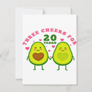 20 Jahre Hochzeitstag  Ehemann Geschenk Einladung