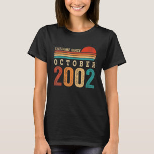 20 Jahre Phantastisch seit Oktober 2002 20. Geburt T-Shirt
