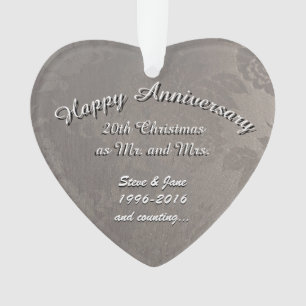 20. Jahrestags-Verzierung Ornament
