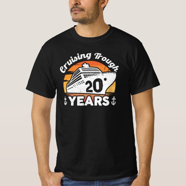 20-jähriges Cruising Trough T-Shirt (Vorderseite)