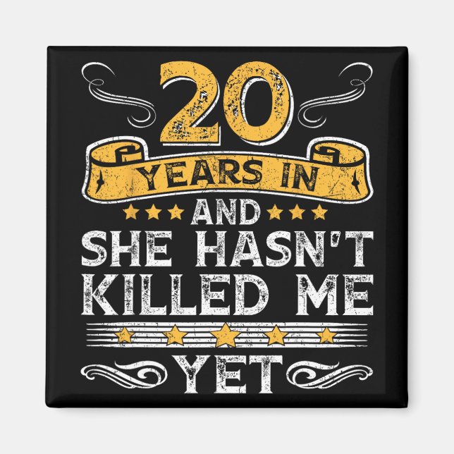 20. Jubiläum 20 Jahre, und sie hat&#39;t Ki Magnet (Vorne)