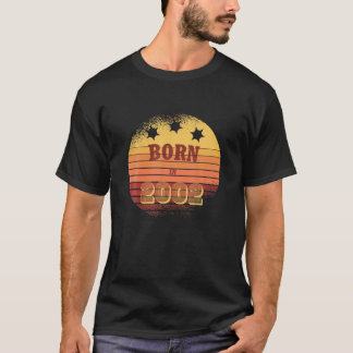 20. Jubiläum Klassisch Retro Vintage Sonnenunterga T-Shirt