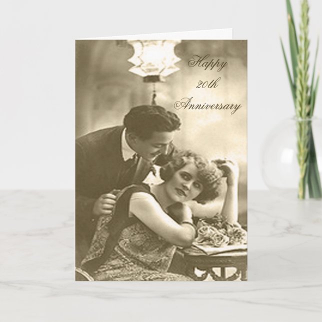20. Jubiläumskarte Karte (Vorderseite)