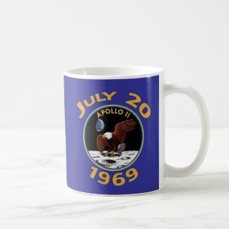 20. Juli 1969 Auftrag Apollo 11 zum Mond Kaffeetasse