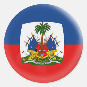 20 kleine Aufkleber Haiti Blase Flag