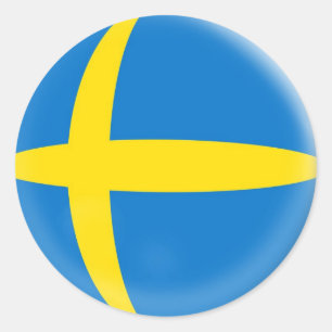 20 kleine Aufkleber Schweden schwedische Flagge