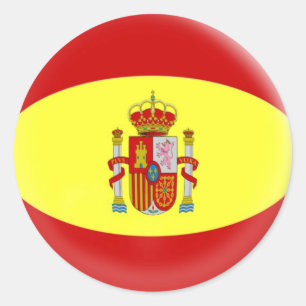 20 kleine Aufkleber Spanien spanische Flagge