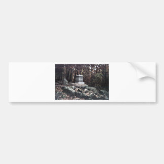 20. Maine-Denkmal auf wenig runde Oberseite Autoaufkleber