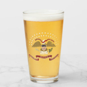 20. Maine-Emblem - beunruhigt Glas