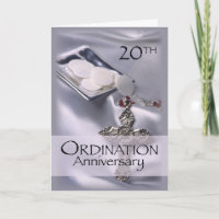 20. Ordination Jahrestag Herzlichen Glückwunsch, G