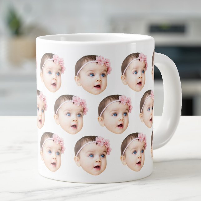 20 Oz Jumbo Baby Face Fotos Spezialität Jumbo-Tasse (Von Creator hochgeladen)
