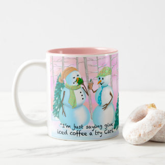 20 oz Snowmen und Kaffee Tasse