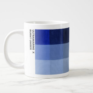 20 oz Ultramarin x Gebrannte Umbra-Tasse Jumbo-Tasse