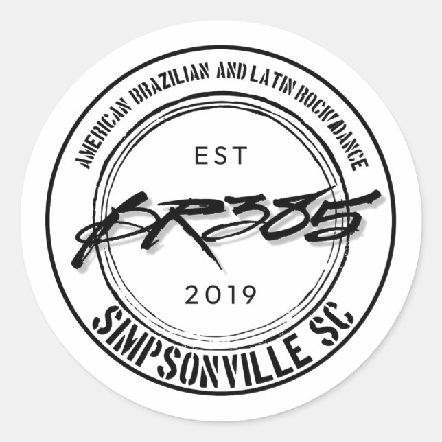 20 Packungen kleine Aufkleber, Logo2 Runder Aufkleber (Vorderseite)