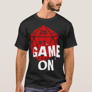 20 Seiten Die - Gamer T-Shirt