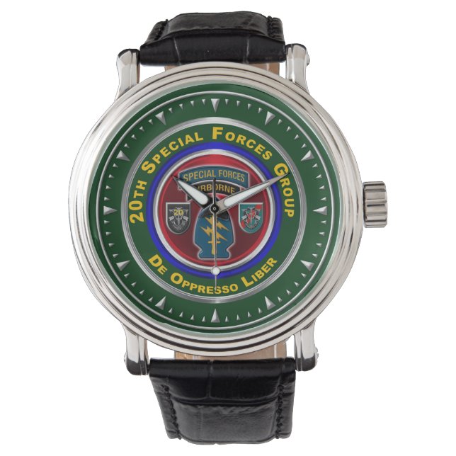 20. Special Forces Group Armbanduhr (Vorderseite)