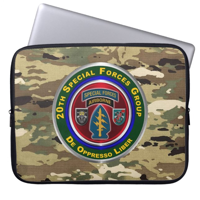 20. Special Forces Group Laptopschutzhülle (Vorderseite)