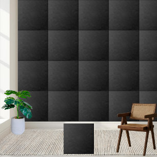 #20 Stilvolle Black Matte Finish Keramik Tile Fliese