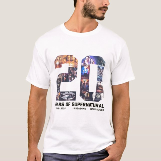 20 Supernatural T-Shirt (Vorderseite)