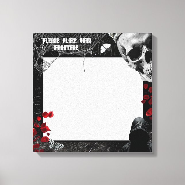 20"x20" Signature Leinwand Haunting Adeline Zade M (Vorderseite)