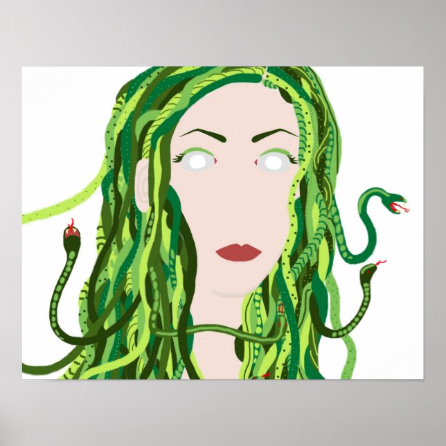 20" x 16" Medusa Poster (Vorne)