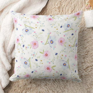 20" x 20" Florales Polyester-Kissen Kissen