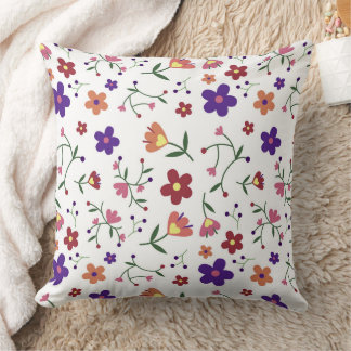 20" x 20" Florales Polyester-Kissen Kissen