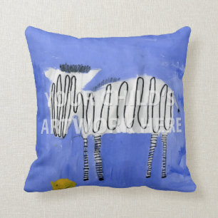 20" x 20" gerade Kunst-Kissen $59,95 Kissen