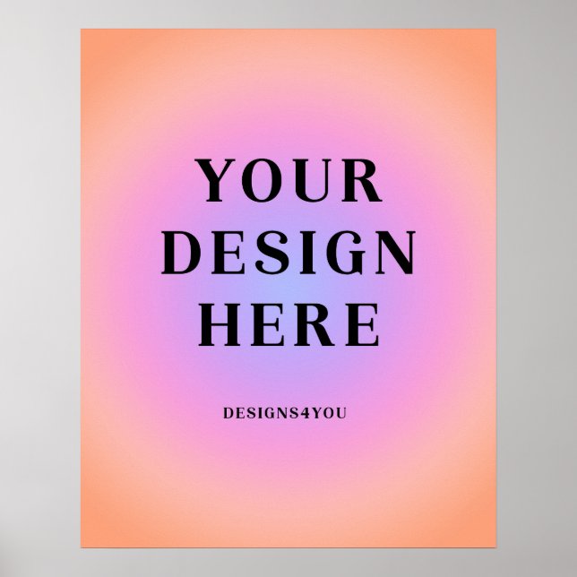 20 x 25 Vertikal gedruckte Kunst Poster (Vorne)