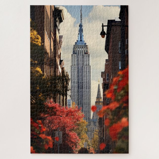 20" x 30", 1014 pieces Empire State Building  Puzzle (Vertikal)