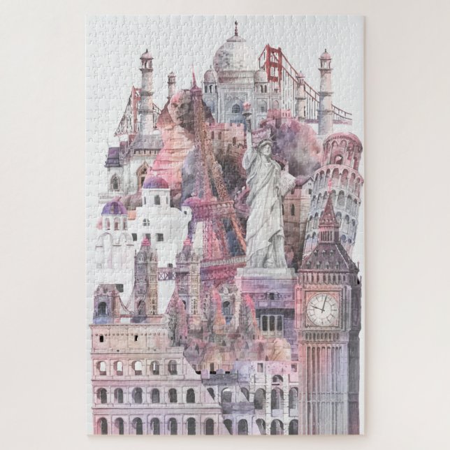 20" x 30", 1014 Teile Architectural Collection Puzzle (Vertikal)