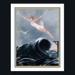 20er Jahre. Art Deco "Fliegen über die Wellen" Poster<br><div class="desc">Art Déco der 1920er Jahre,  drucken Sie "Über die Wellen fliegen" in anderen Größen.</div>
