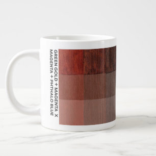 20oz Grünes Gold + Magenta x Magenta + Phthalo Bla Jumbo-Tasse
